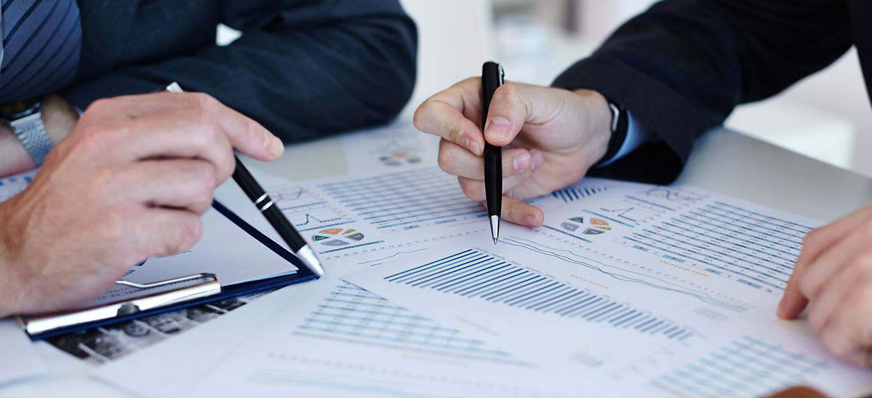 Bristol accountant analysing client business data